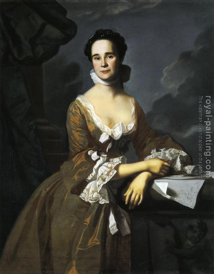 John Singleton Copley : Mrs. Daniel Hubbard (Mary Greene)
